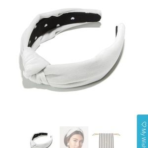 Lele Sadoughi Icecap Velvet Headband